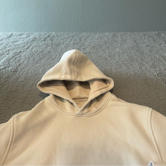 Vuori Mens Fleece Seaside Pullover Hoodie Salt Large V299 - Picture 4 of 14